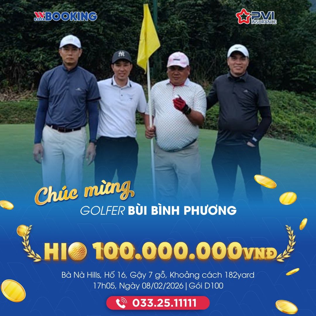 CÚ SWING 100 TRIỆU GỌI TÊN GOLFER BÙI BÌNH PHƯƠNG
